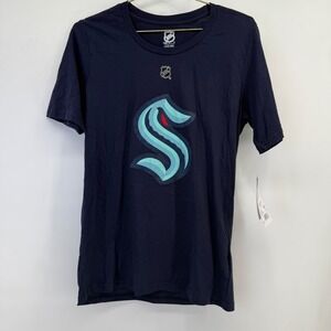 Youth Seattle Kraken Dunn 29 NHL Hockey T Shirt Navy Blue‎ Official Licensed